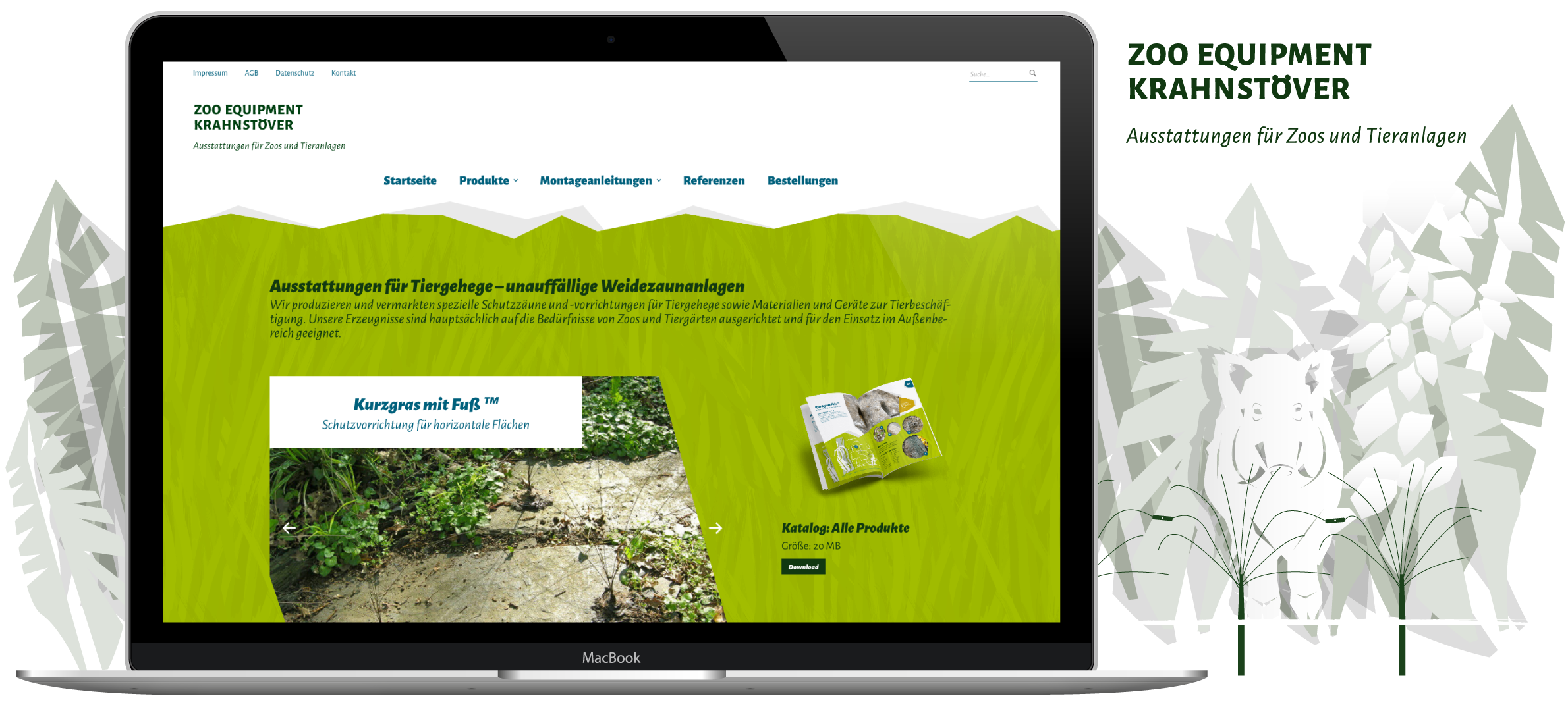 Zooequipment Krahnstöver, News Corporate Design | Webdesign
