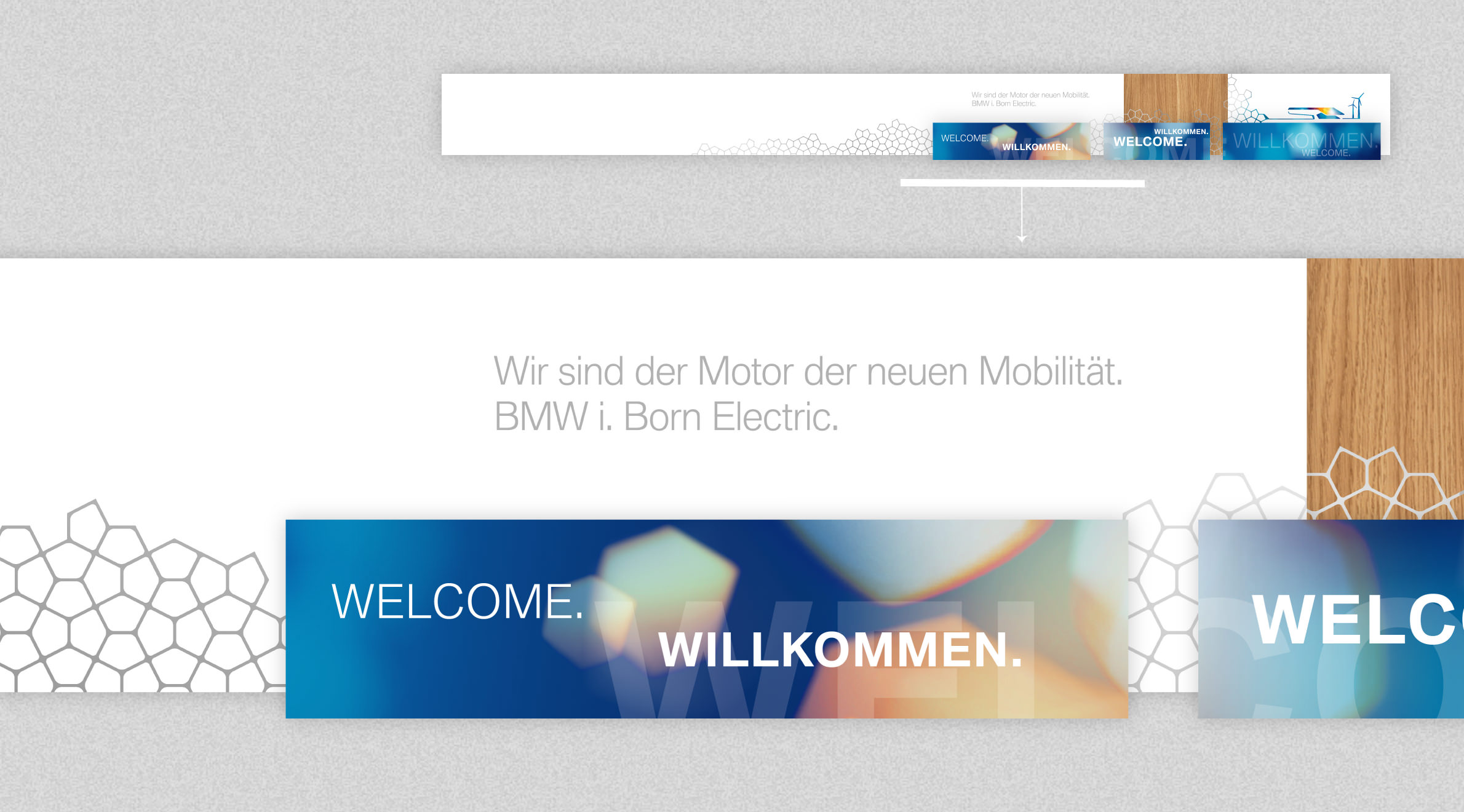 BMW, Welcome Desk - Entwurf
