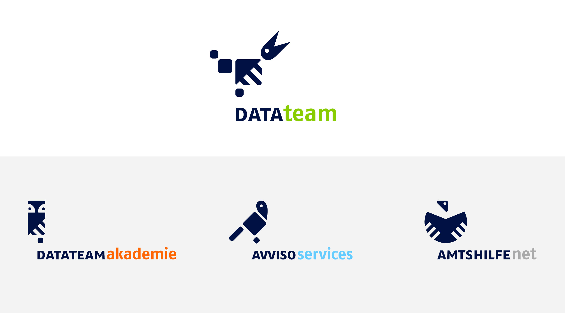 DATAteam GmbH, Logo - Markenfamilie
