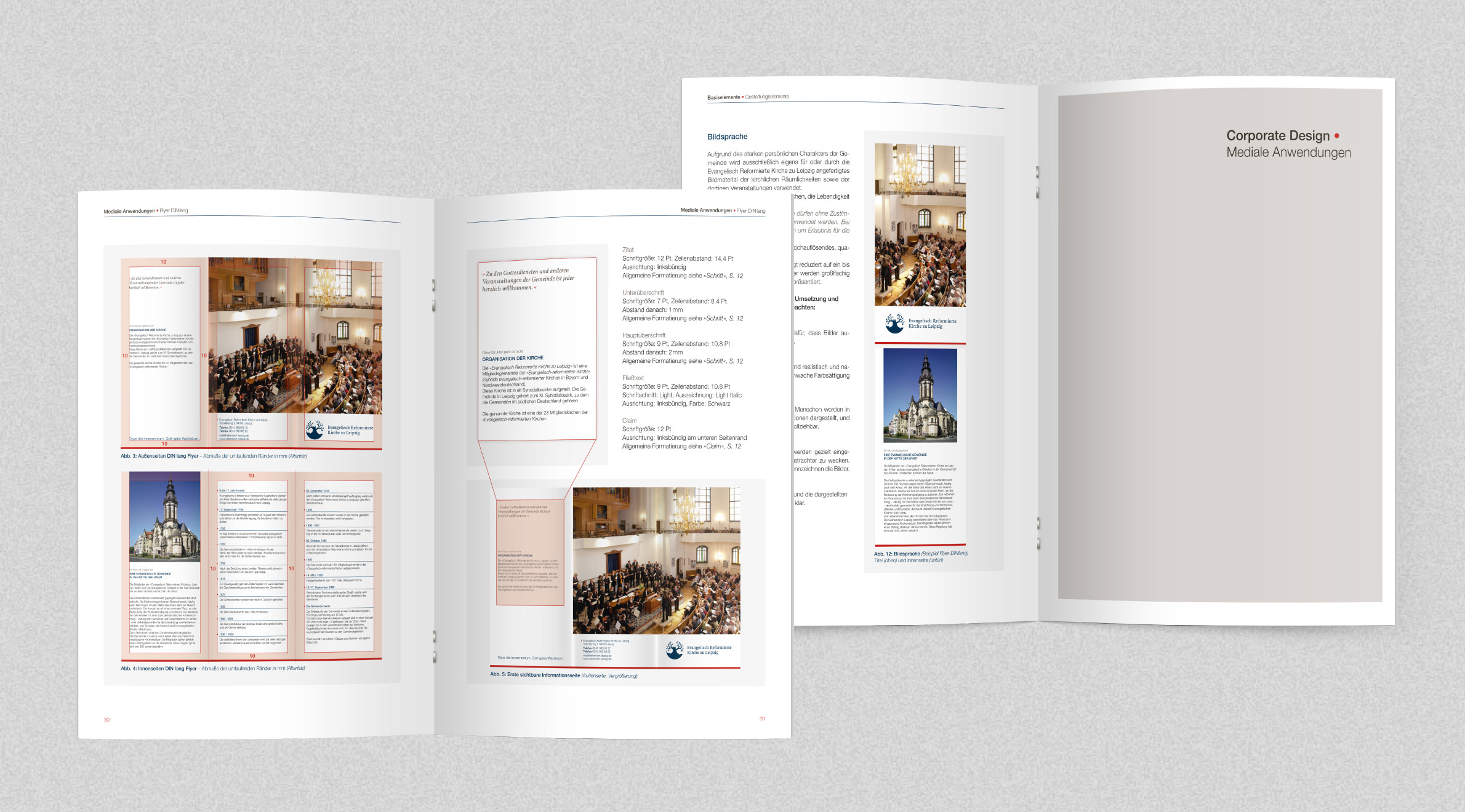 Evangelisch Reformierte Kirche zu Leipzig, Handbuch - Corporate Design