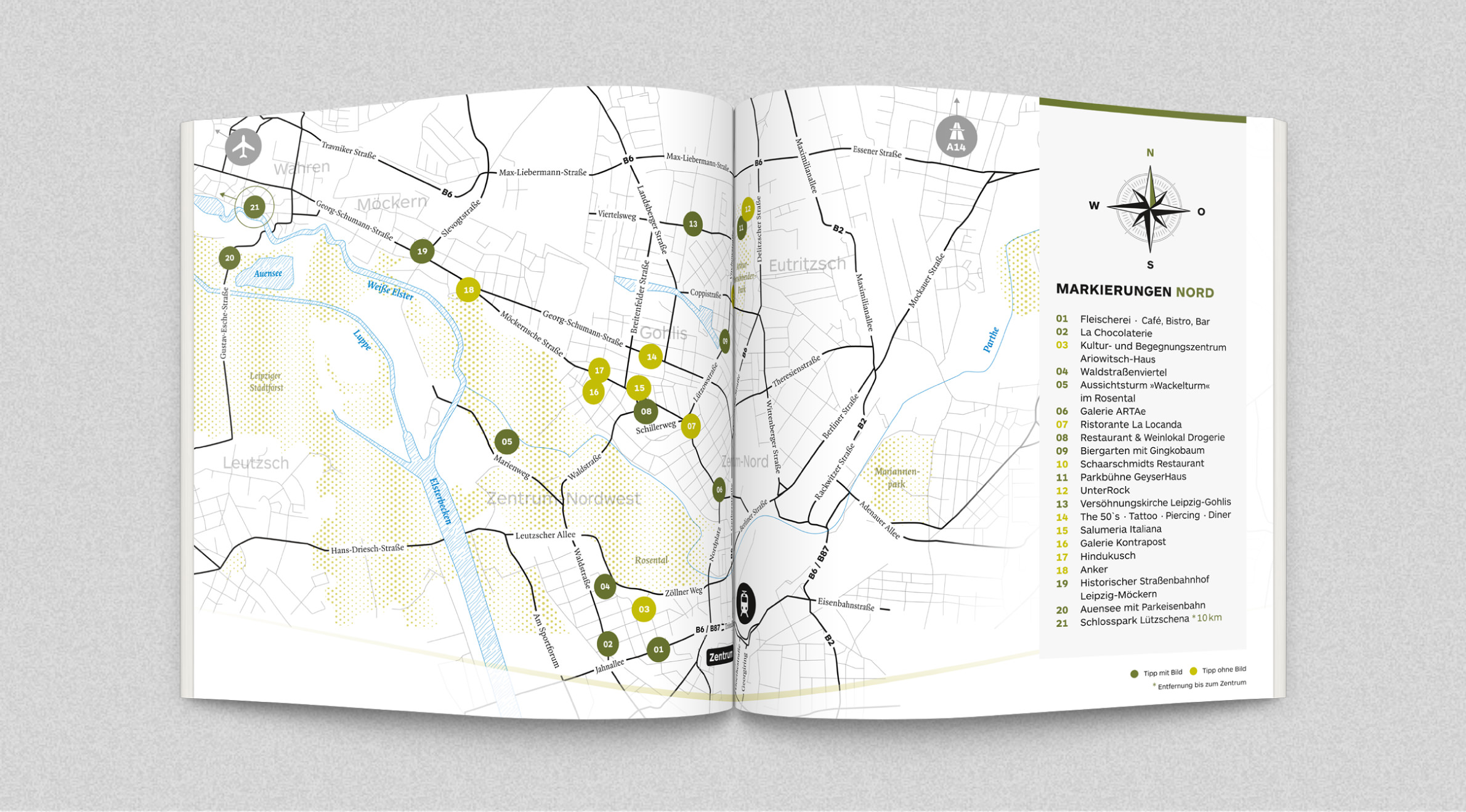 DATAteam GmbH, Buch 2017 - City Guide | Stadtplan