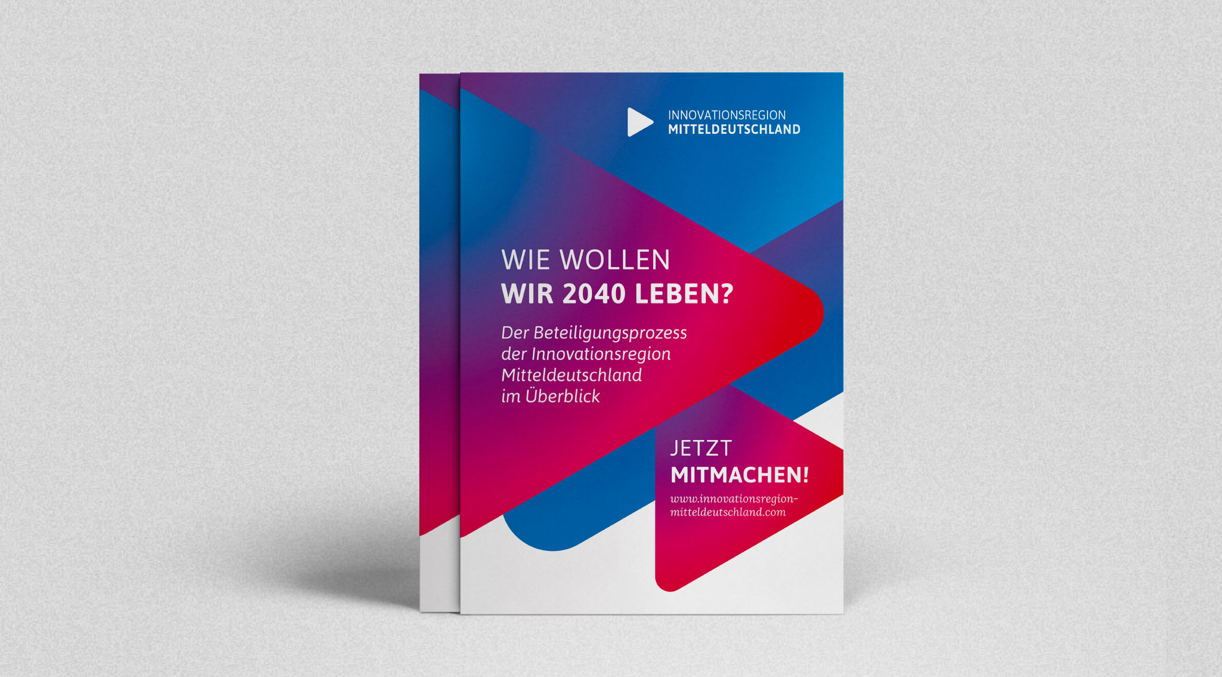Innovationsregion Mitteldeutschland, Faltblatt - Cover