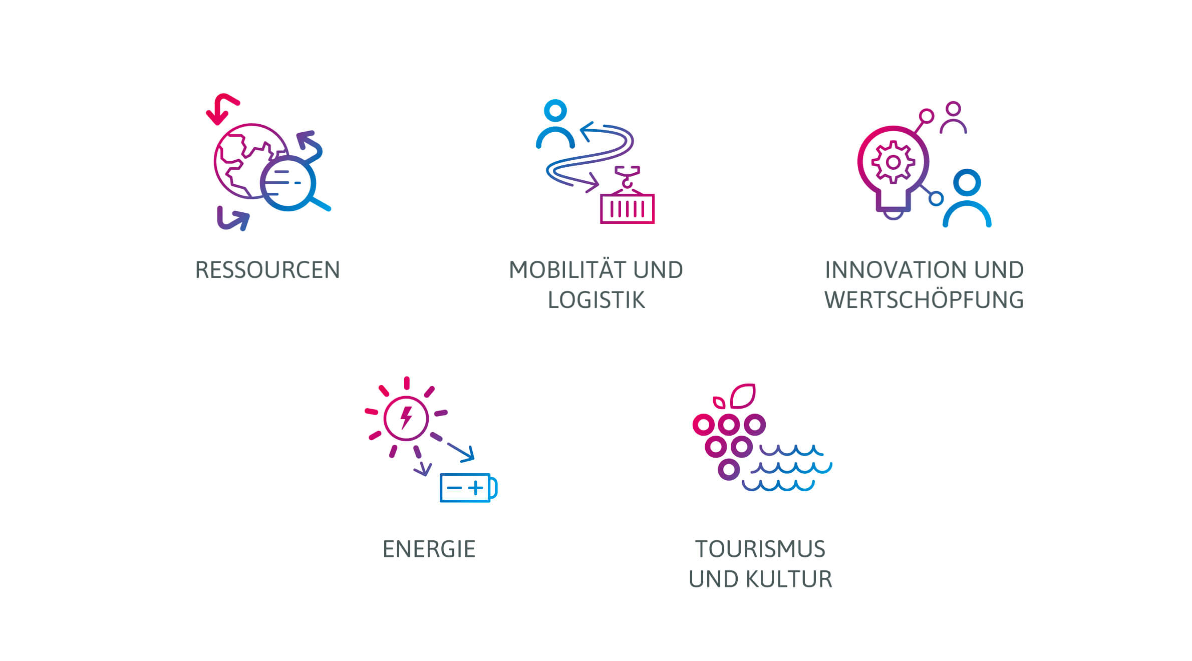 Innovationsregion Mitteldeutschland, Icons - Positiv-Varianten
