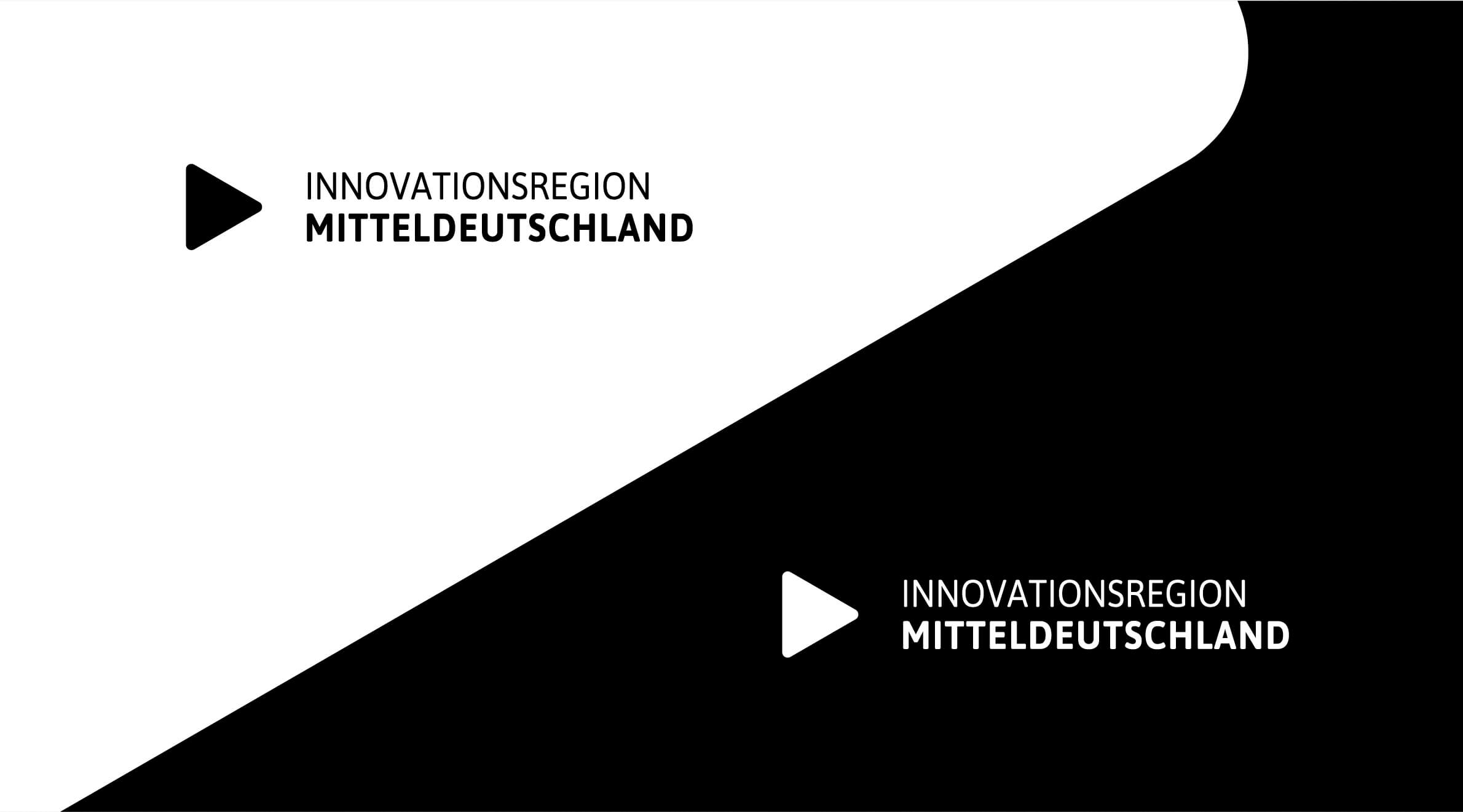 Innovationsregion Mitteldeutschland, Logo - Schwarz / Weiß-Varianten