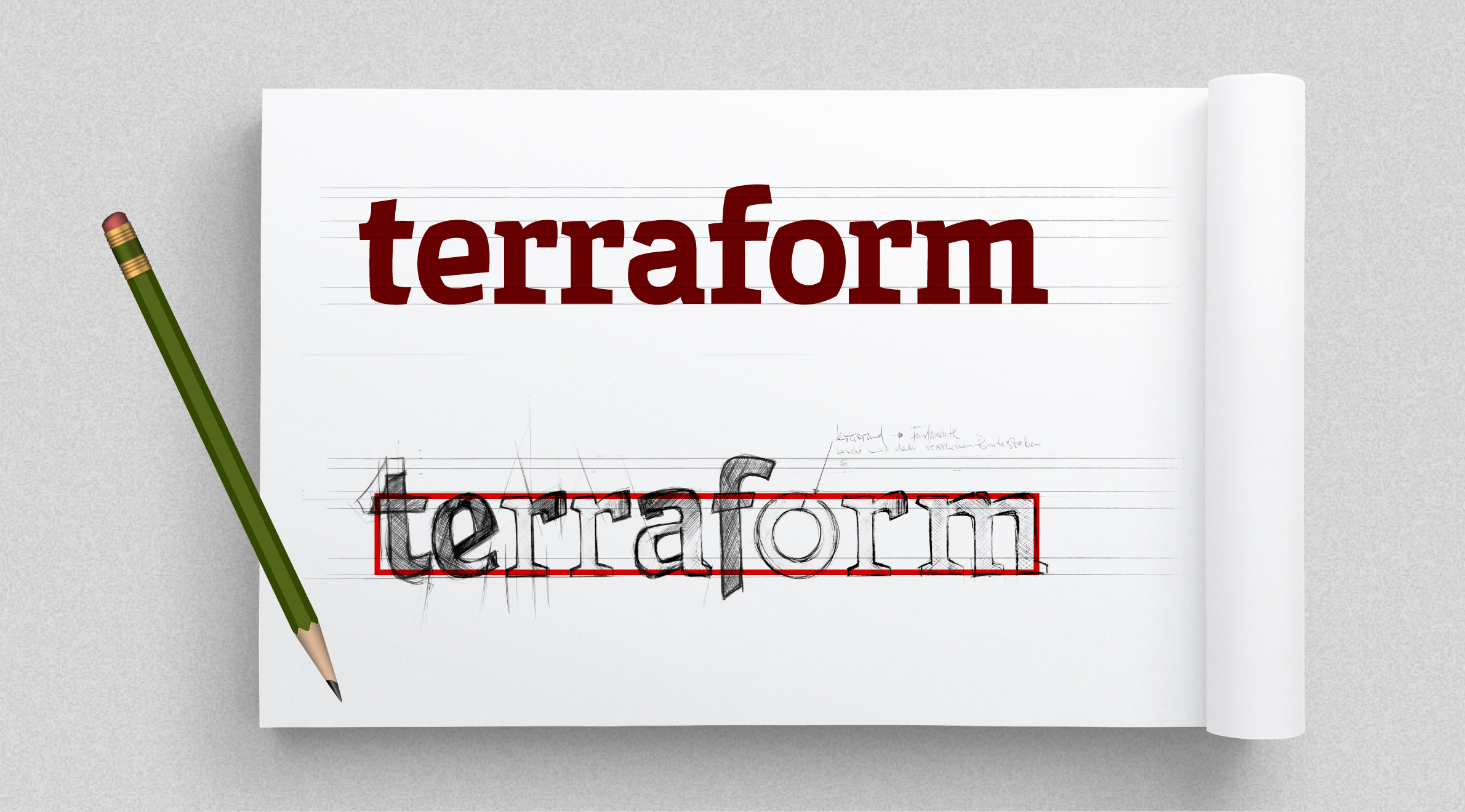 Terraform, Logo - Logoentwicklung