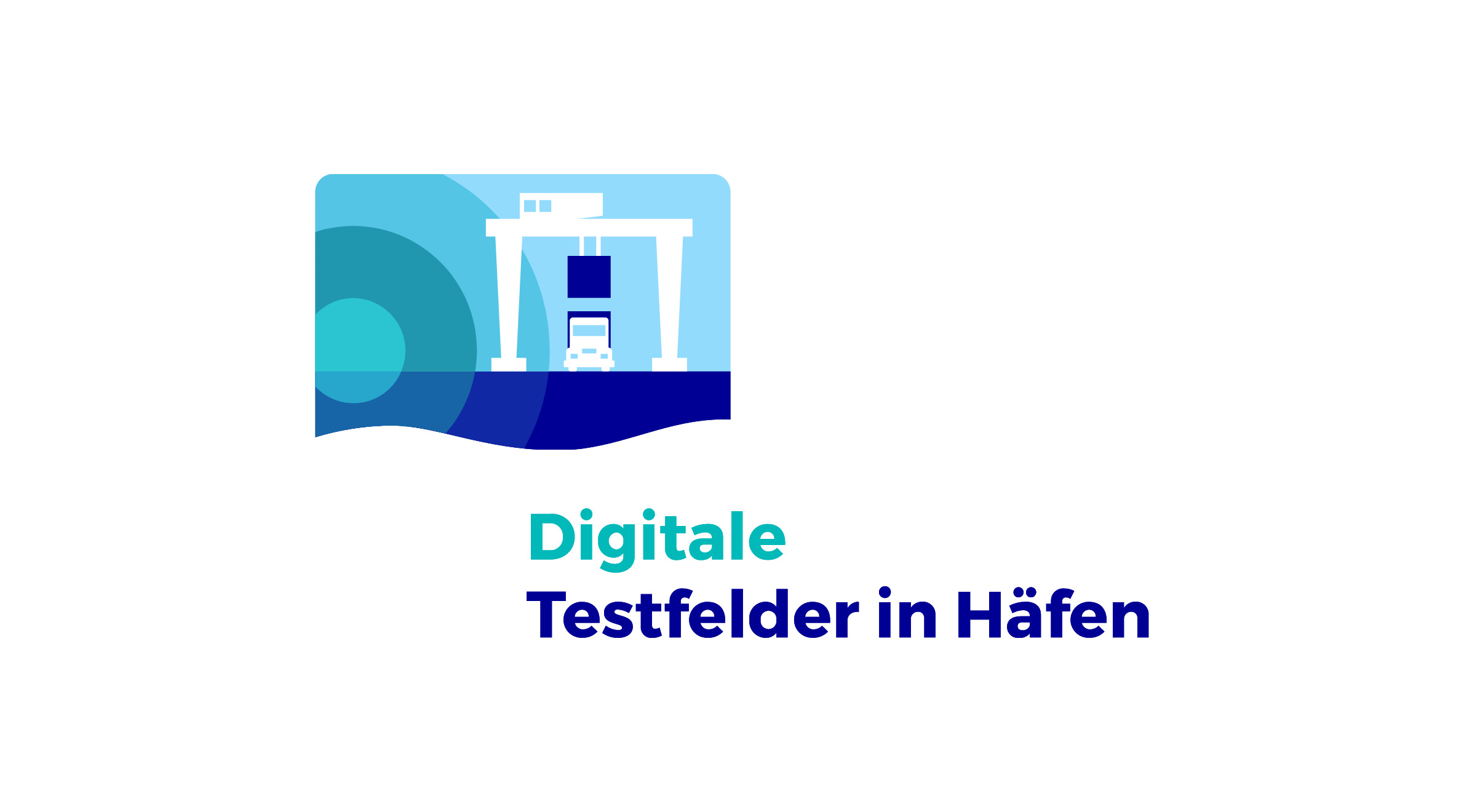 TÜV Rheinland Digitale Testfelder in Häfen, Logo